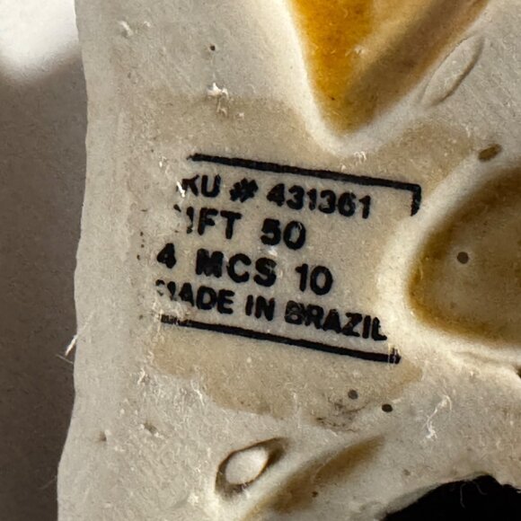 Vintage Squirrel Glazed Ceramic Figurine Collectible Decor Made In Brazil - Picture 3 of 8